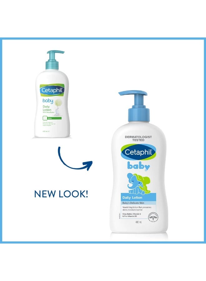 CETAPHIL Baby Daily Lotion (400ml) And Cetaphil Baby Gentle Wash And Shampoo (230ml) Combo - Image 3
